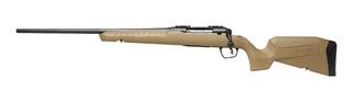 Flat Dark Earth, compact, left-handed bolt action rifle.